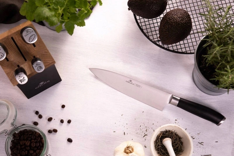 Gerlach Deco Black — blok z 5 nożami kuchennymi