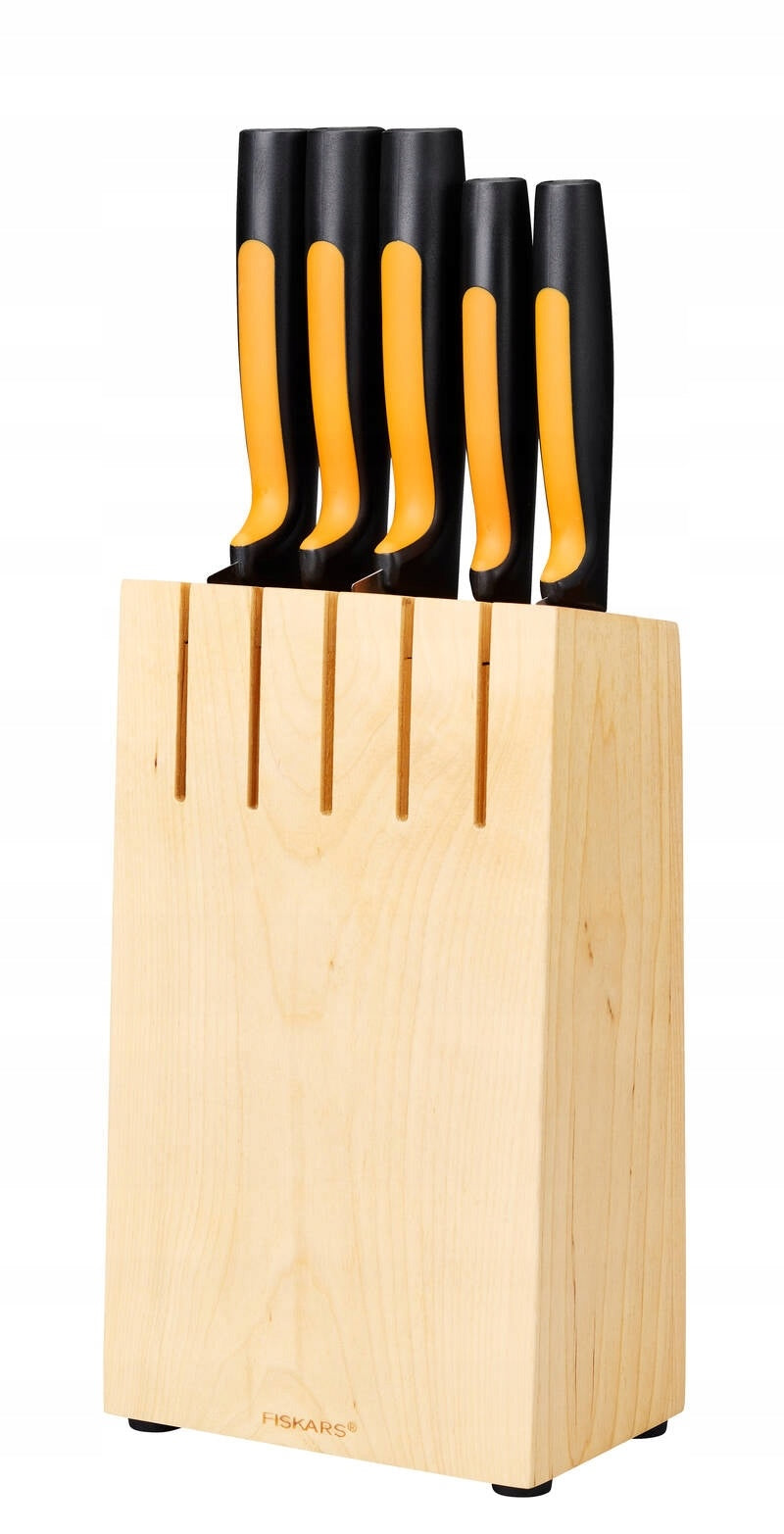 Fiskars Functional Form — Bloc à couteaux avec 5 couteaux