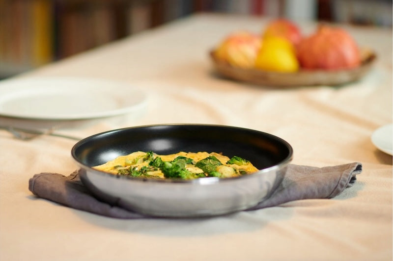 Gerlach Smart Steel 4-Piece Frying Pan Set with Removable Handle (20/24/28 cm)