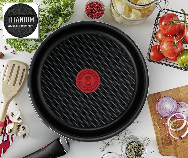 Tefal Ingenio Easy On Pfannenset 4-teilig mit abnehmbarem Griff (22/24/26 cm)