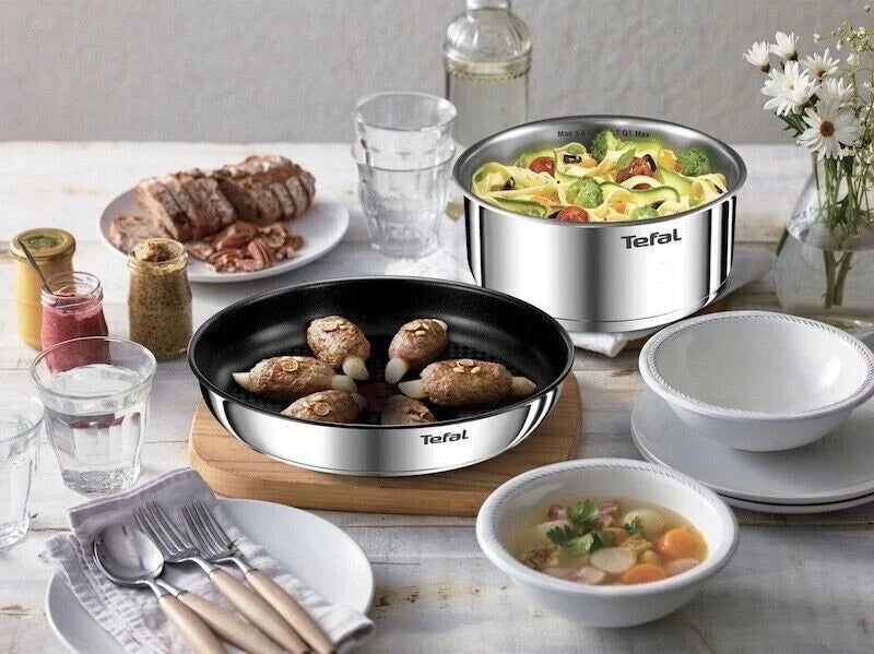Tefal Ingenio Emotion 20-teiliges Topf- und Pfannenset mit 2 abnehmbaren Griffen
