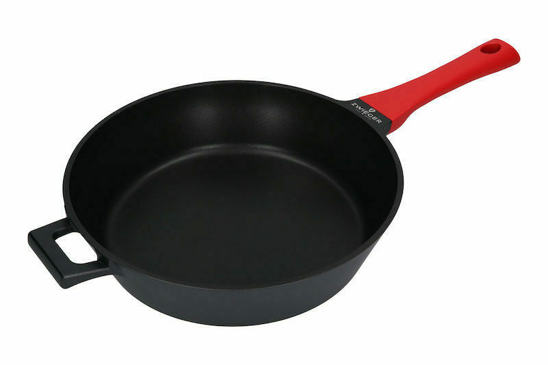 Zwieger Obsidian — Juego de 4 sartenes con salteadora (20/24/28 cm)