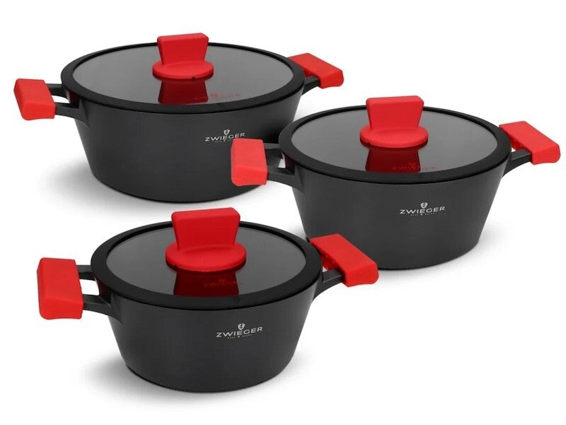 Zwieger Obsidian 9-piece pot and pan set - view 2