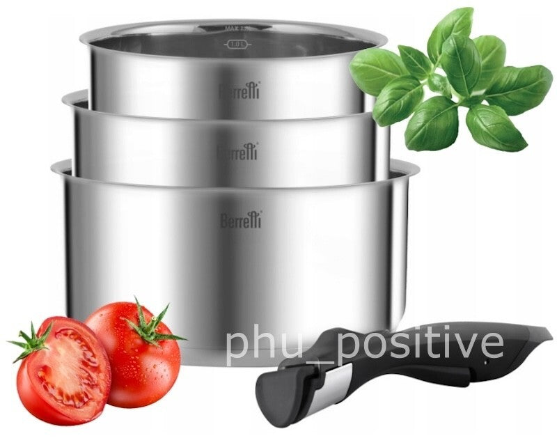 Berretti Comodo pot set - all pieces