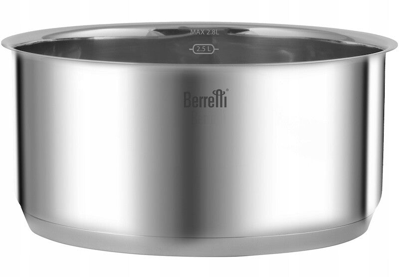 Berretti Comodo pot set - removable handle detail