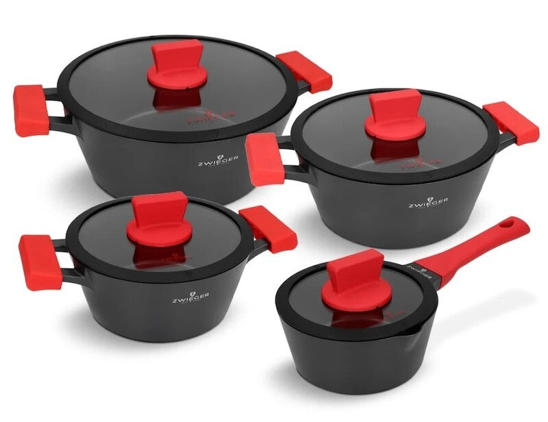 Zwieger Obsidian 12-piece pot and pan set - view 2