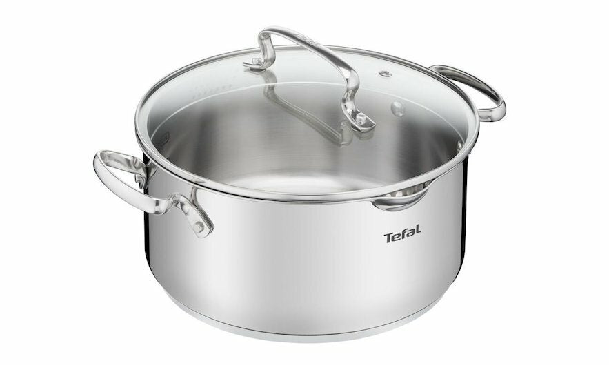 Tefal Duetto+ pot set - glass lids