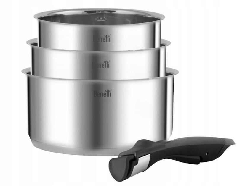 Berretti Comodo set - pots, pans and lids