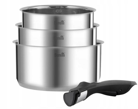 Berretti Comodo set - pots, pans and lids