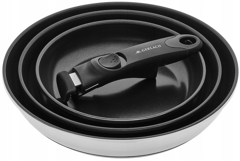 Gerlach Smart Steel frying pan set - view 2