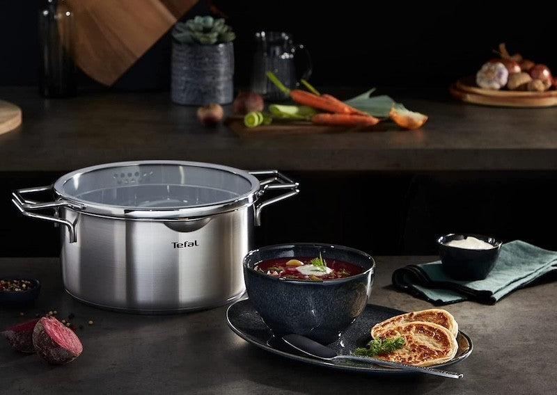 Tefal Nordica pot set - packaging