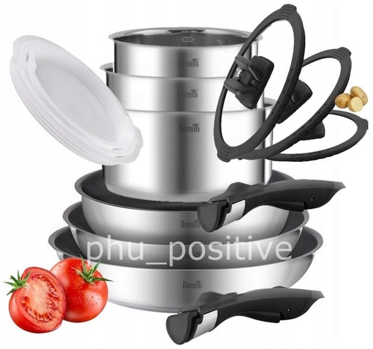 Berretti Comodo 14-piece pot and pan set