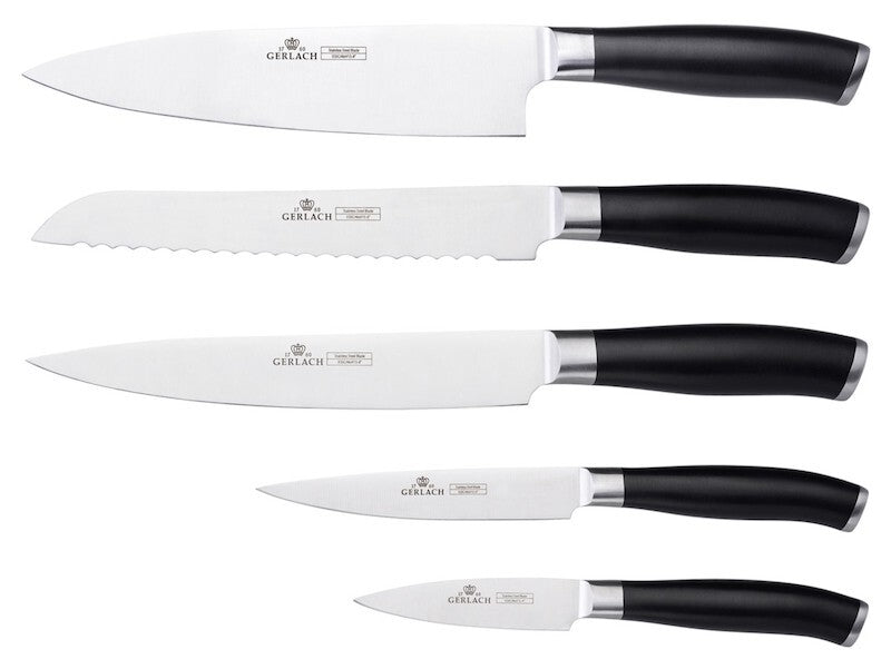 Gerlach Deco Black knife block set - view 4