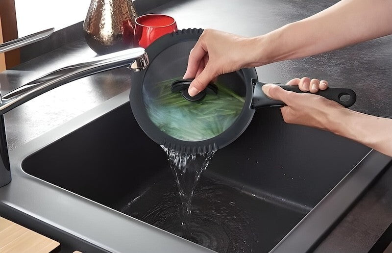 Tefal Ingenio strainer glass lids - view 6