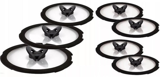 Tefal Ingenio glass lids set of 7