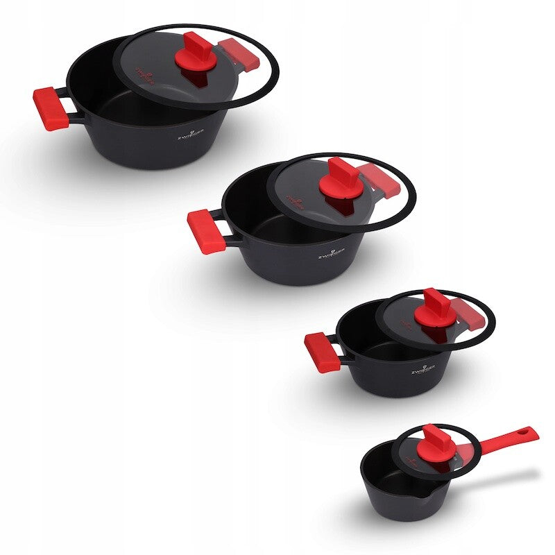 Zwieger Obsidian 8-piece pot set - view 2