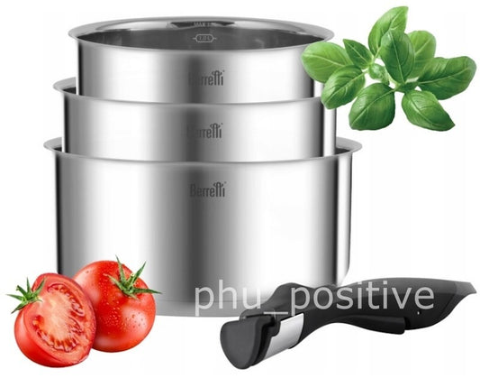 Berretti Comodo pot set - all pieces
