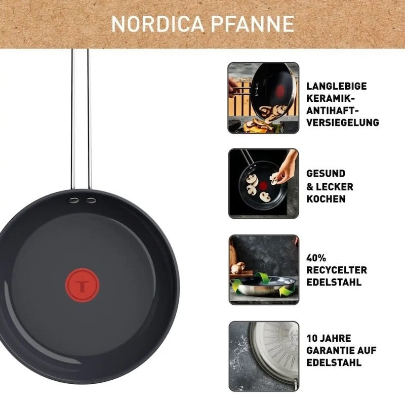 Tefal Nordica frying pan set - view 4