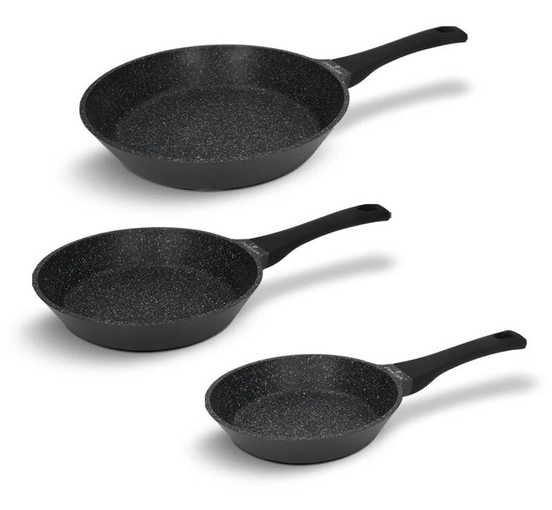 Zwieger Black Stone frying pan set